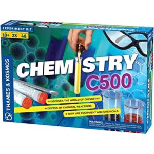 Juego para experimentos de química Chem C500 de Thames y_1