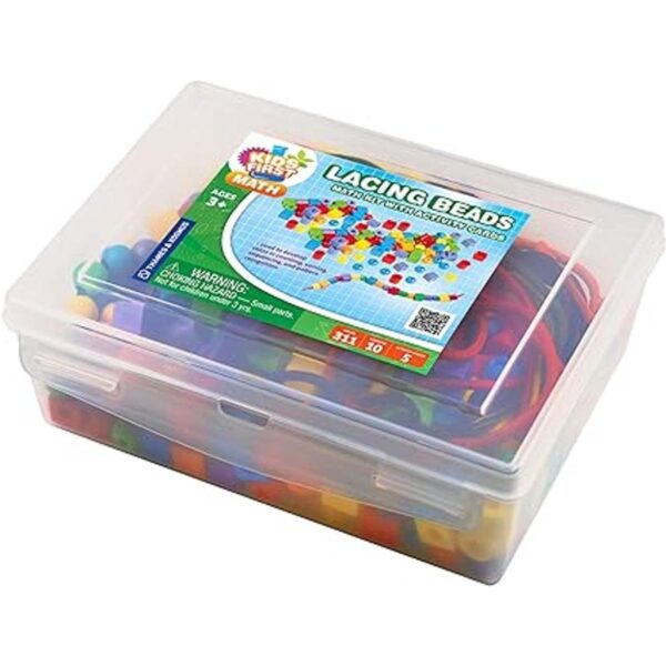 Kids First Math Lacing Beads Math Kit con tarjetas de_3
