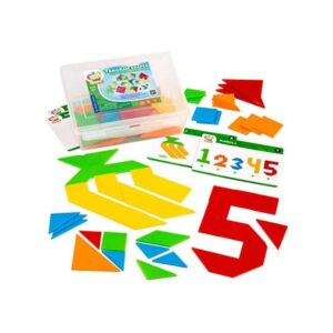 Tangram Shapes Kit de matemáticas con tarjetas de actividad_1