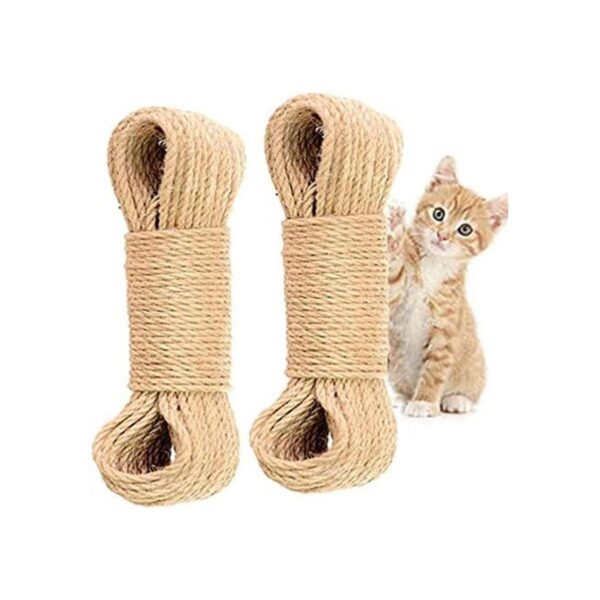 Tfwadmx Cuerda de sisal natural para rascar el árbol de_1