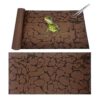 Tfwadmx Alfombra de arena para reptiles con forro de