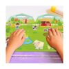 Juego de calcomanías hinchadas de animales de granja 3D_6