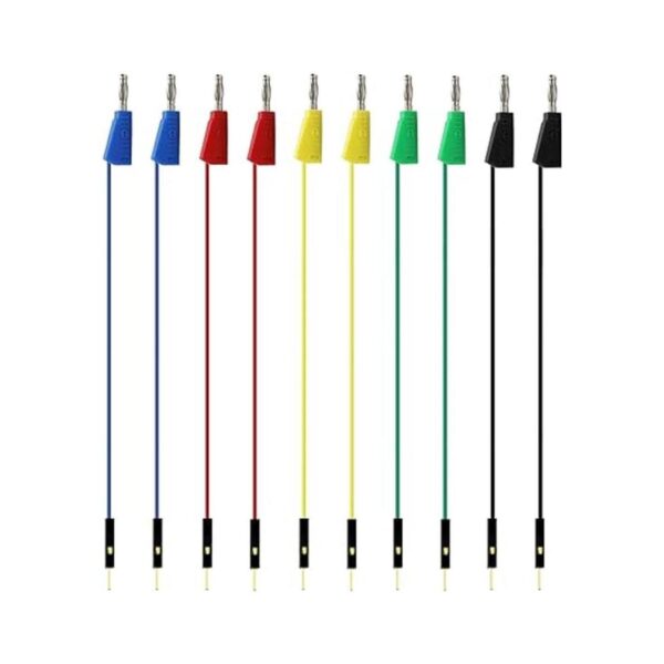 Testeronics 10 piezas apilables Banana Plug a Jumper_2