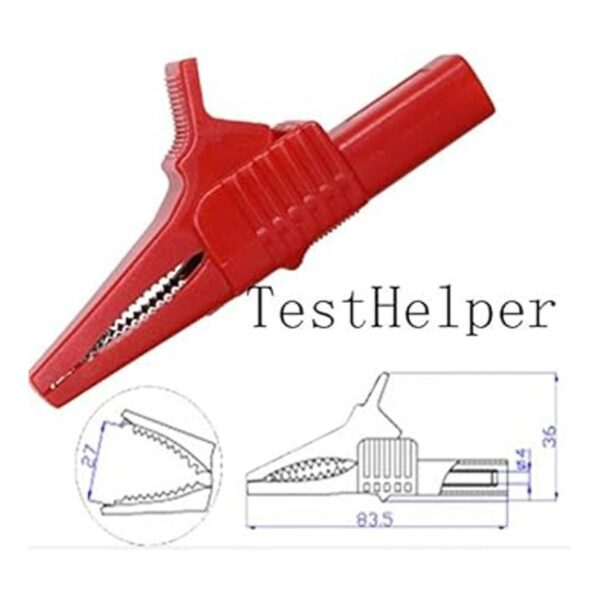 TestHelper set de guías de prueba 4mm conector tipo