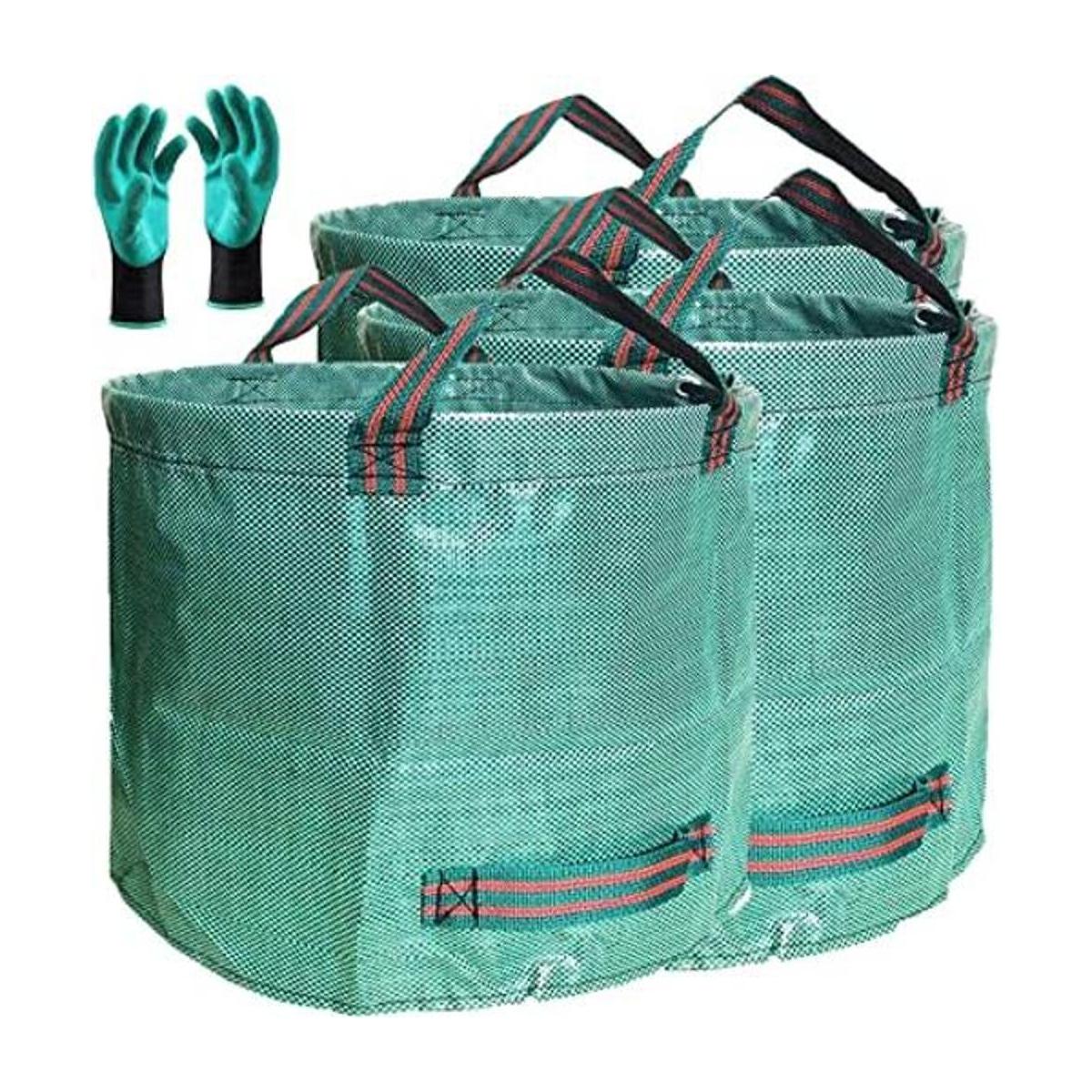 Paquete de 3 bolsas profesionales de jardín de césped de