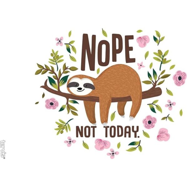 Tervis 1303151 Sloth Nope Not Today Vaso aislado con_2