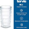 Tervis Vaso aislado de dinosaurios de doble pared hecho en