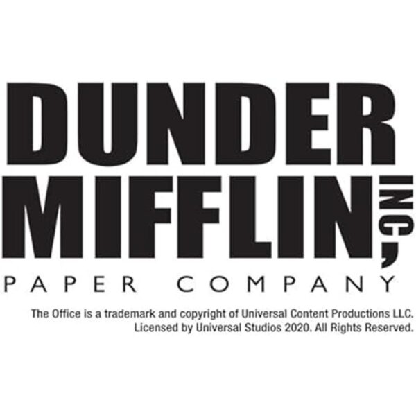 Tervis The Office Dunder Mifflin Logo grabado en vaso_2