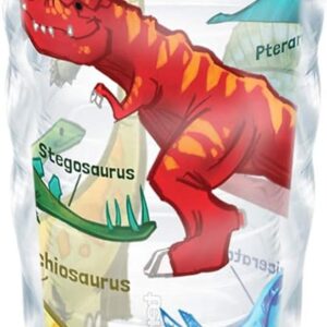 Tervis Vaso aislado de dinosaurios de doble pared hecho en