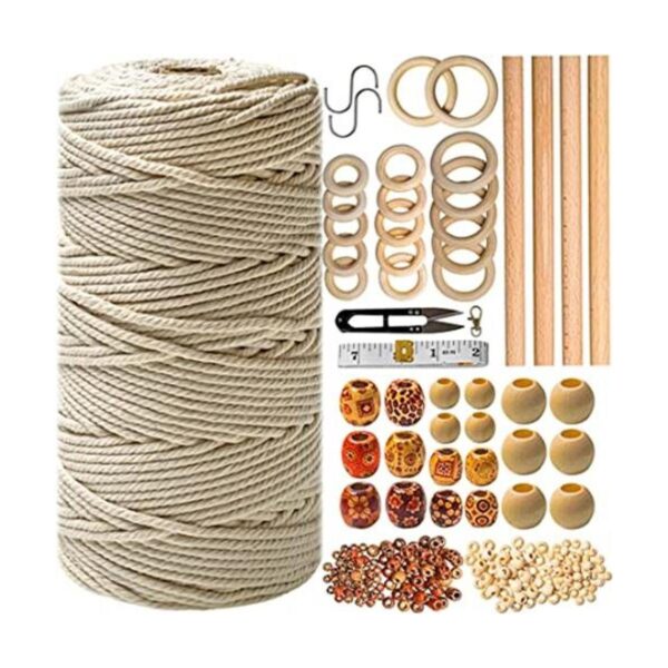 Kit de macramé Juego de 227 piezas de macramé para