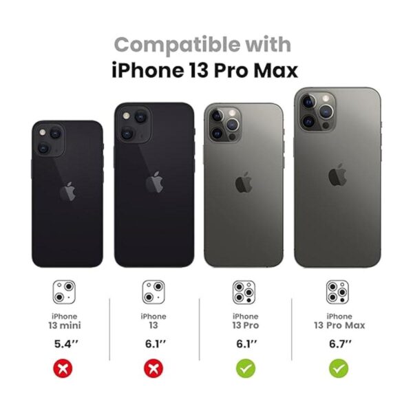 Tensea Protector de pantalla de cámara para iPhone 13_2