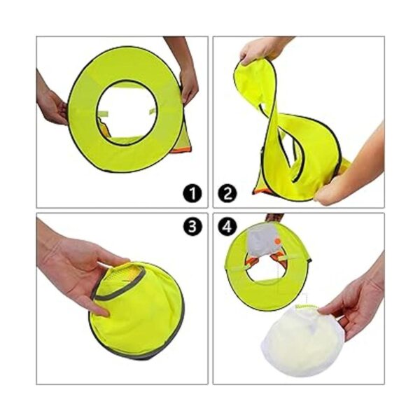 Paquete de 4 protectores para el sol de malla de ala