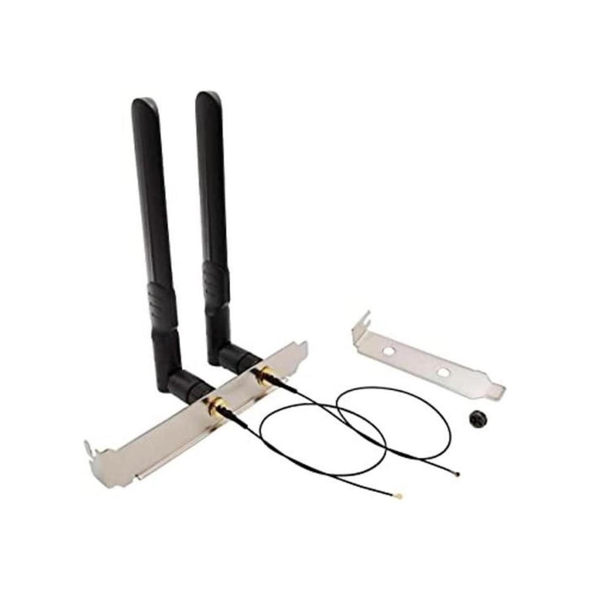 Antena WiFi 8dBi RPSMA macho 2.4Ghz 5.8Ghz doble banda