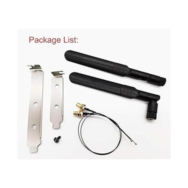 Antena WiFi 8dBi RPSMA macho 2.4Ghz 5.8Ghz doble banda