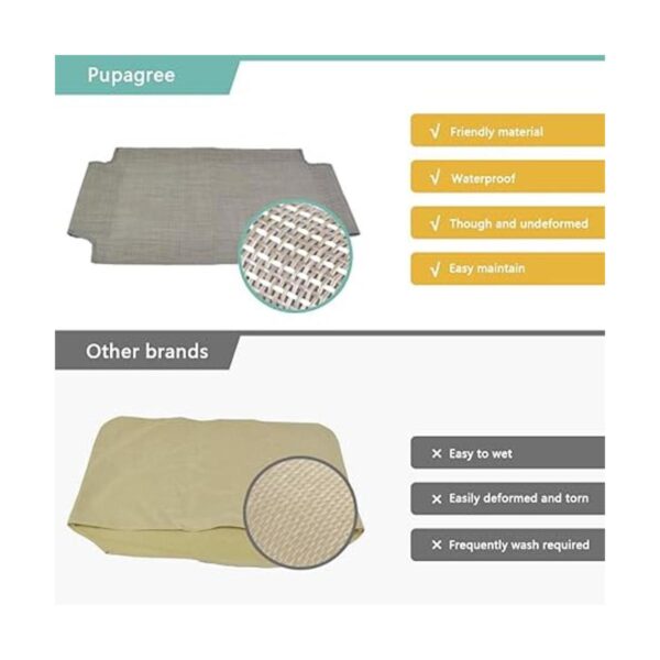 Pupagree Hamaca para ventana de gato estante de descanso_5