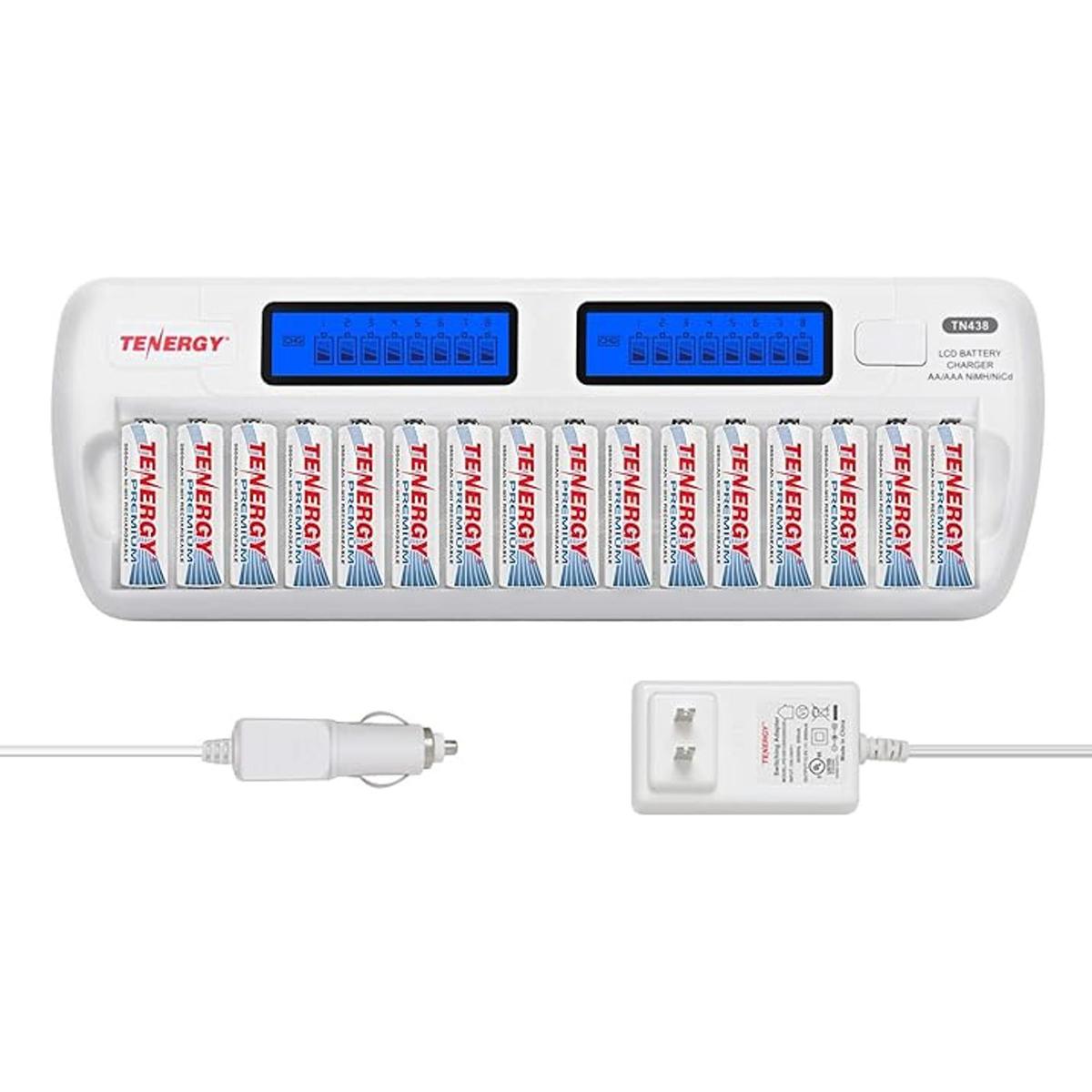 Tenergy TN438 16bay autodetectar AAAAA NIMHNICD