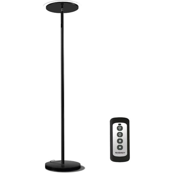 Tenergy Torchiere Lámpara de pie con control remoto 3000_1