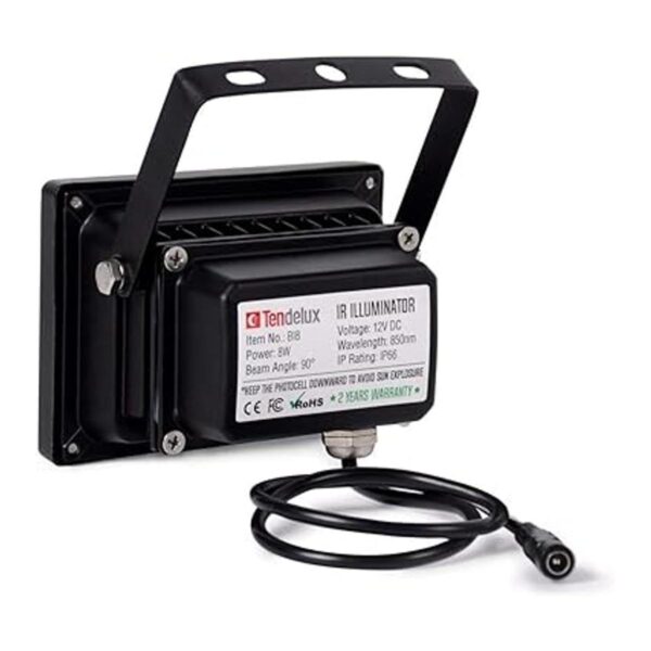 Tendelux Iluminador IR de 120 pies Luz infrarroja de 90