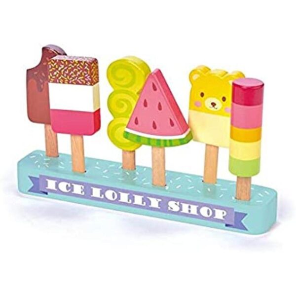 Tender Leaf Toys Ice Lolly Shop Juguete de 7 piezas_1