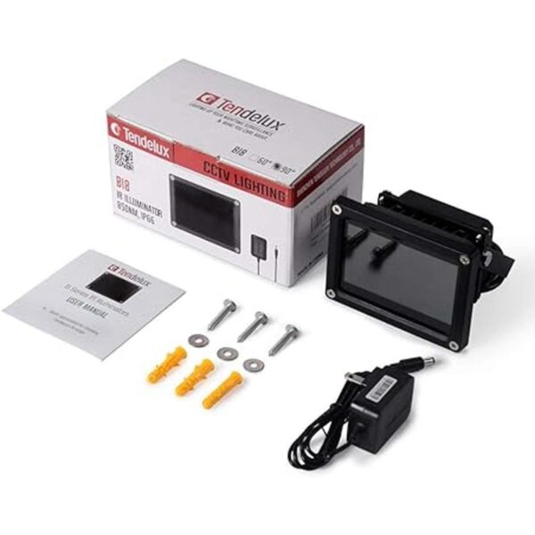 Tendelux Iluminador IR de 120 pies Luz infrarroja de 90