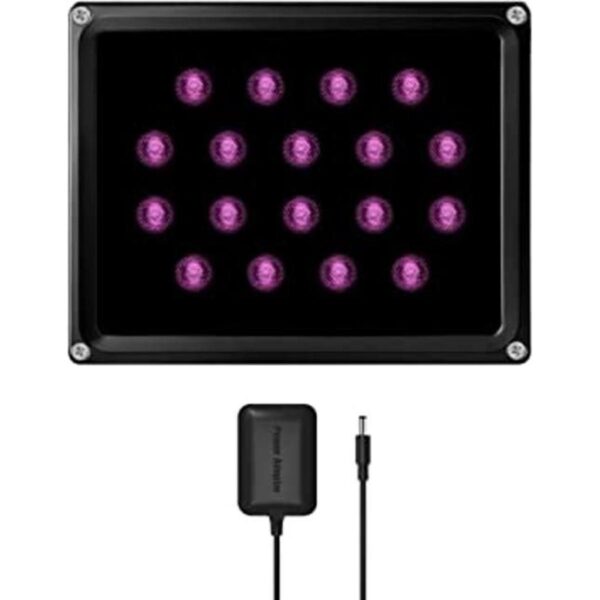 Tendelux Iluminador IR de largo alcance de 200 pies BI18