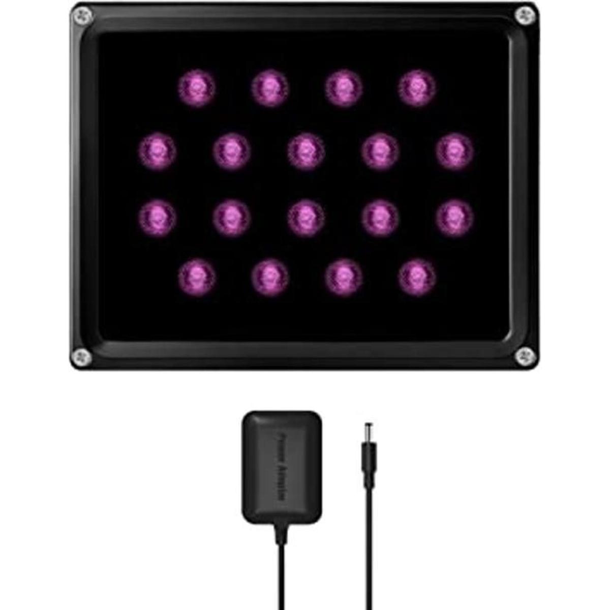 Tendelux Iluminador IR de largo alcance de 200 pies BI18