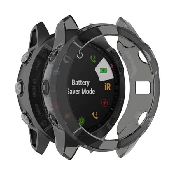 TenCloud Funda para reloj Fenix 6X TPU transparente_2