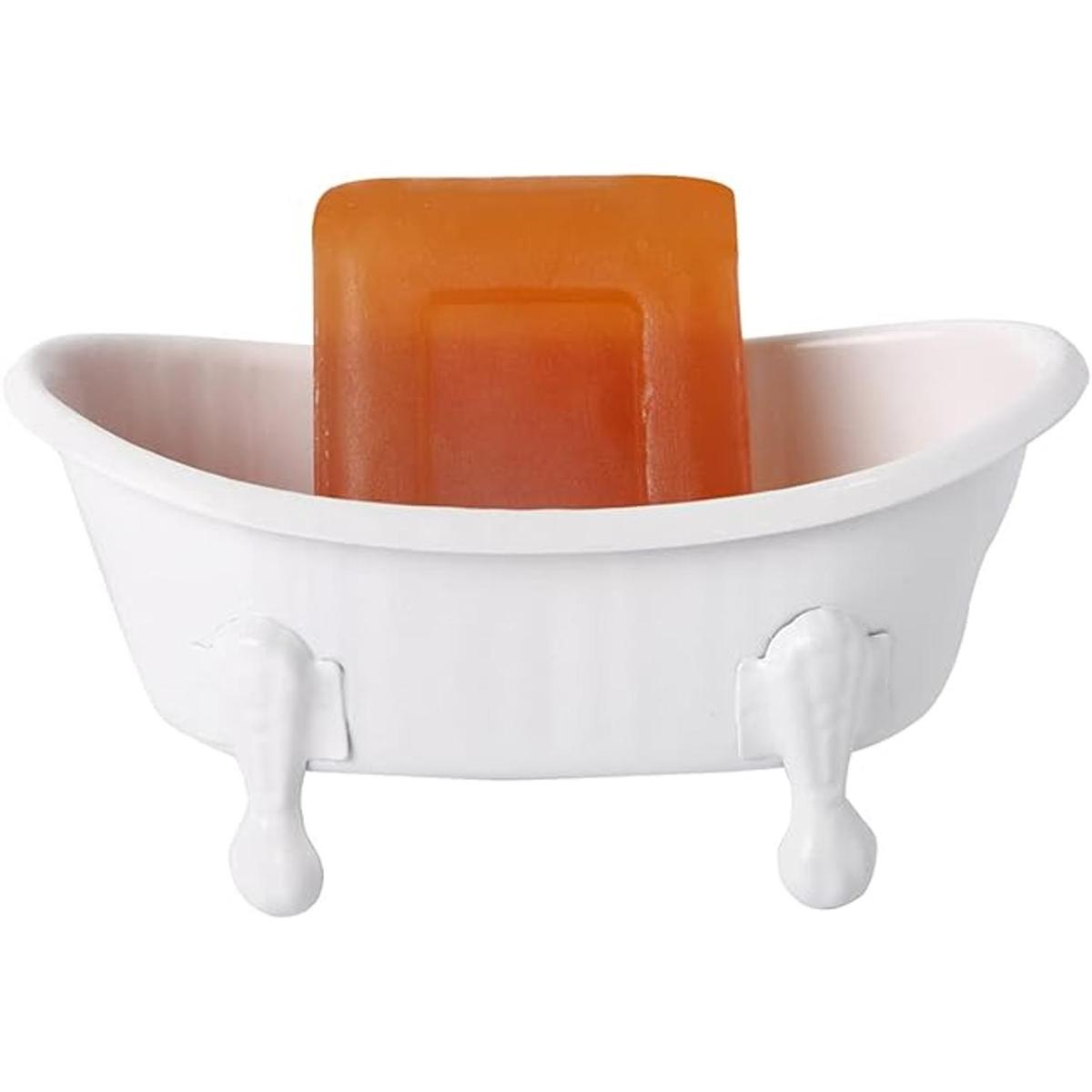 TenFuju Jabonera de bañera de 5.5 pulgadas soporte de