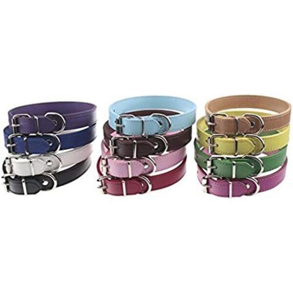 TenCloud Juego de 12 o 16 collares ajustables de piel para_1