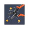 Paladin Tools Pelacables y cortador de alambre de 10 a 24_3