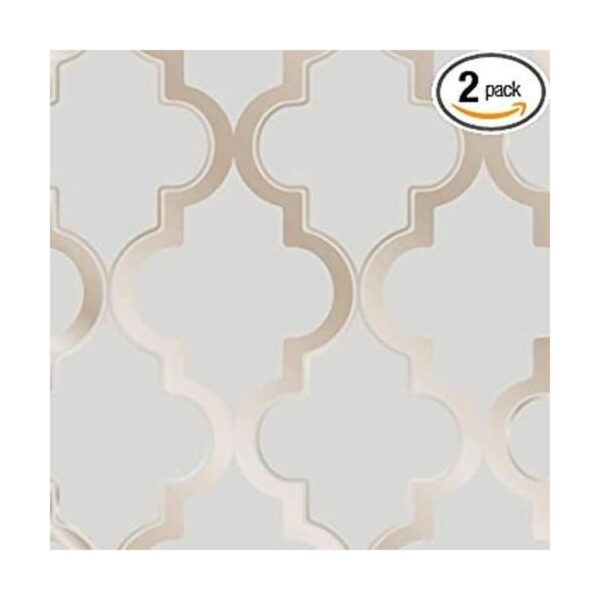 Tempaper Papel tapiz extraíble de Marrakech gris bronce_1