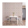 Tempaper Papel tapiz Geo con textura beige extraíble para_4