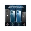Temdan Carcasa transparente para iPhone 12 y iPhone 12 Pro_2