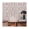 Tempaper Papel tapiz Geo con textura beige extraíble para_2