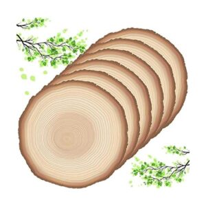 Manteles individuales desechables en rodajas de madera