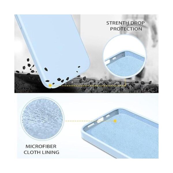 Telaso Funda compatible con iPhone 13 Pro silicona_2