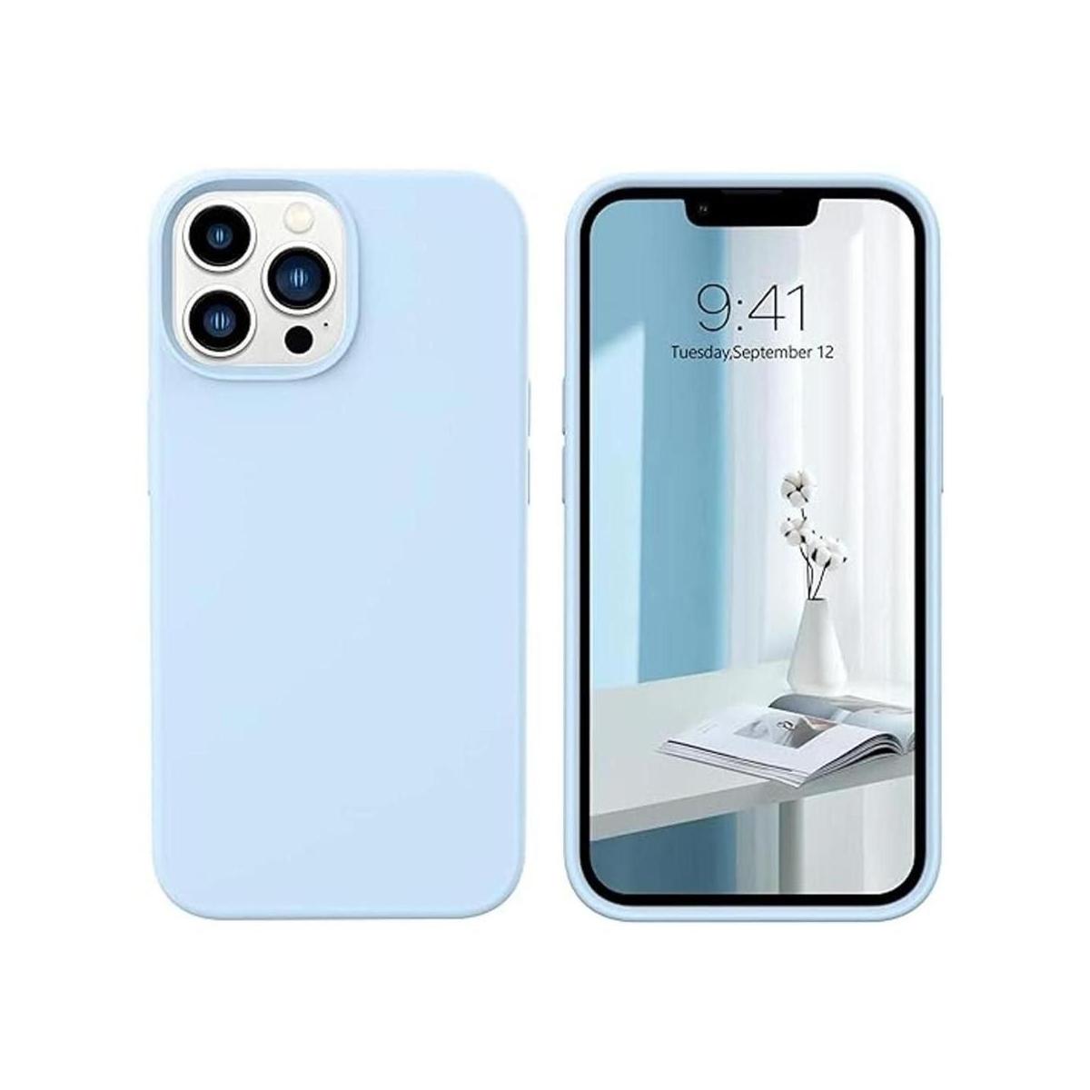 Telaso Compatible con iPhone 13 Pro Max funda delgada de