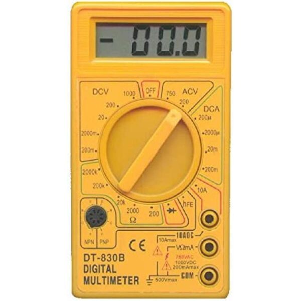 DT830B voltímetro amperímetro multímetro digital LCD de_1
