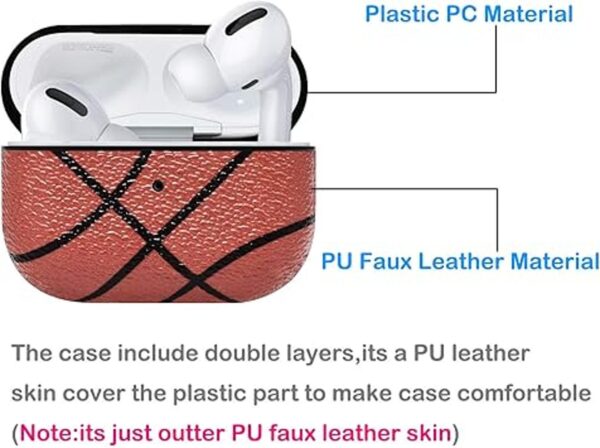 Tekcoo AirPods Pro Funda para AirPods frontal LED