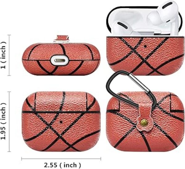 Tekcoo AirPods Pro Funda para AirPods frontal LED