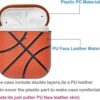 Tekcoo Funda para AirPods LED frontal visible Funda de_2