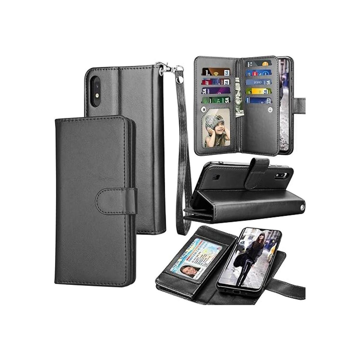 Funda para Galaxy A10 Galaxy M10 funda tipo cartera