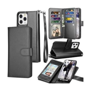 Tekcoo Funda tipo cartera compatible con iPhone 13 6.1_1