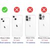 Tekcoo Funda tipo cartera compatible con iPhone 13 Mini_2