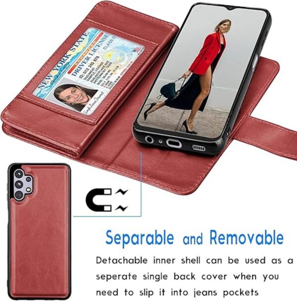 Tekcoo Funda para Galaxy A32 5G funda tipo cartera para_3