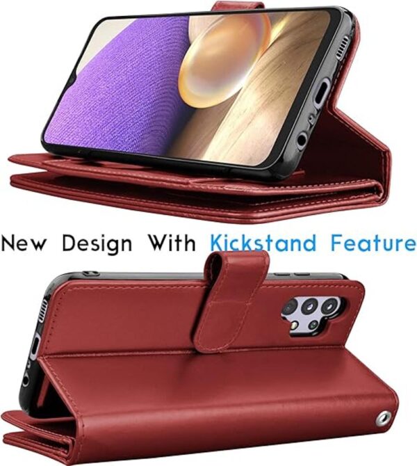 Tekcoo Funda para Galaxy A32 5G funda tipo cartera para_4