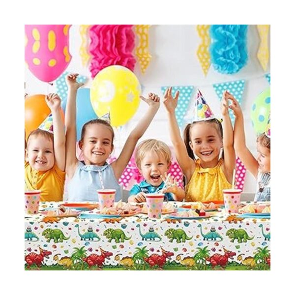 Mantel impermeable para fiesta de dinosaurio mantel_6