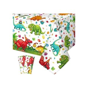 Mantel impermeable para fiesta de dinosaurio mantel_1