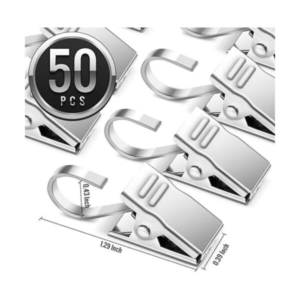 Teenitor clips para cortina de acero inoxidable con