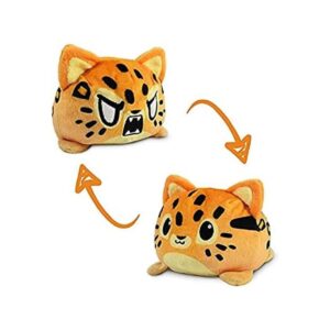 TeeTurtle El peluche original reversible de leopardo_1